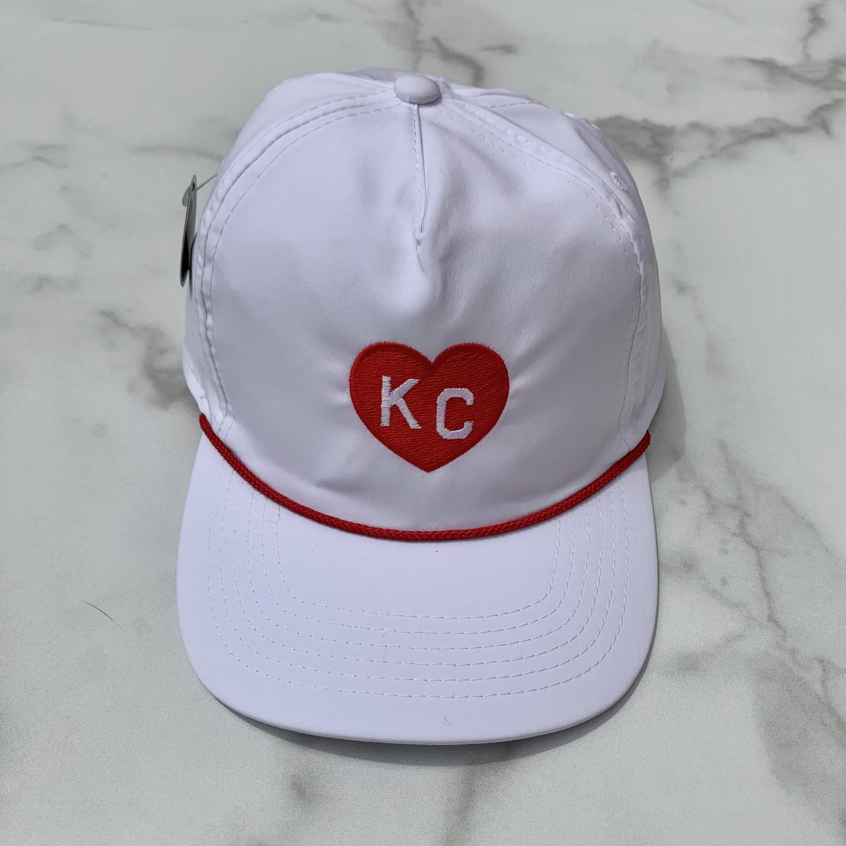 The Piped KC Hat with  on back – Dr. Kristy KC Foundation