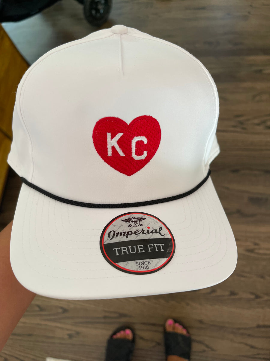 The Piped KC Hat with  on back