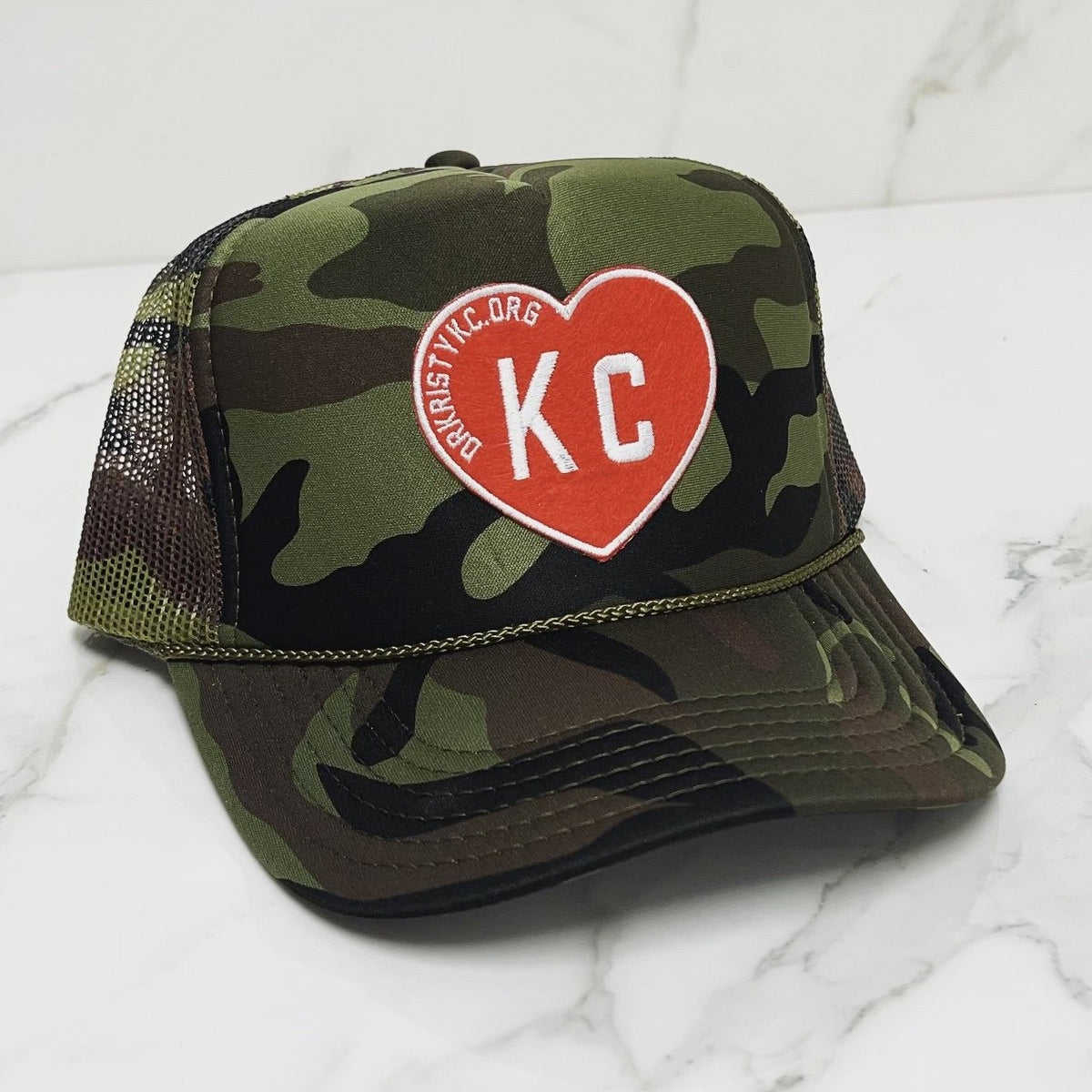 The Piped KC Hat with  on back – Dr. Kristy KC Foundation