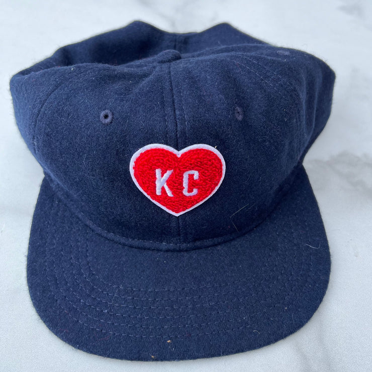 KC Flat Brim Wool Hat